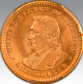 1904 G$1 Lewis and Clark MS 65