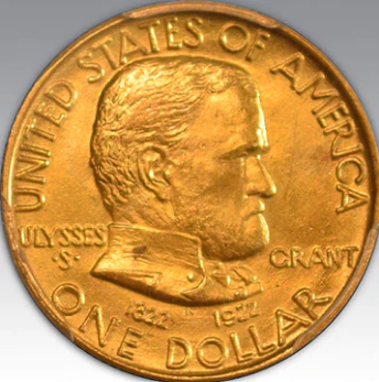 1922 G$1 Grant No Star MS 66