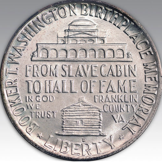 1950-D 50C Booker T. Washington MS 67