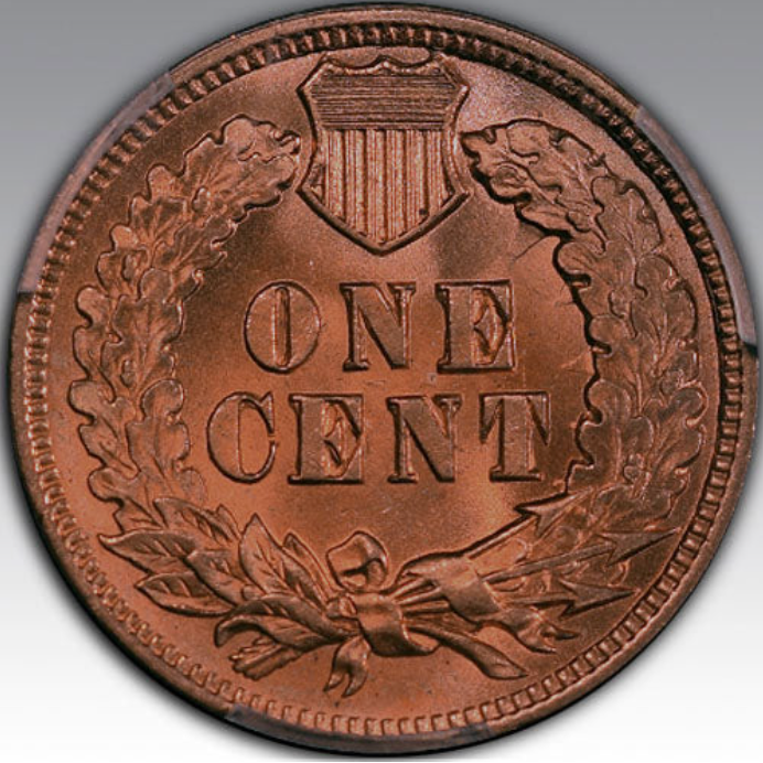 1902 Indian Cent MS 67 RD