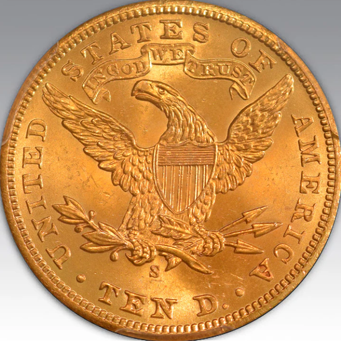 1901-S $10 Liberty MS 66