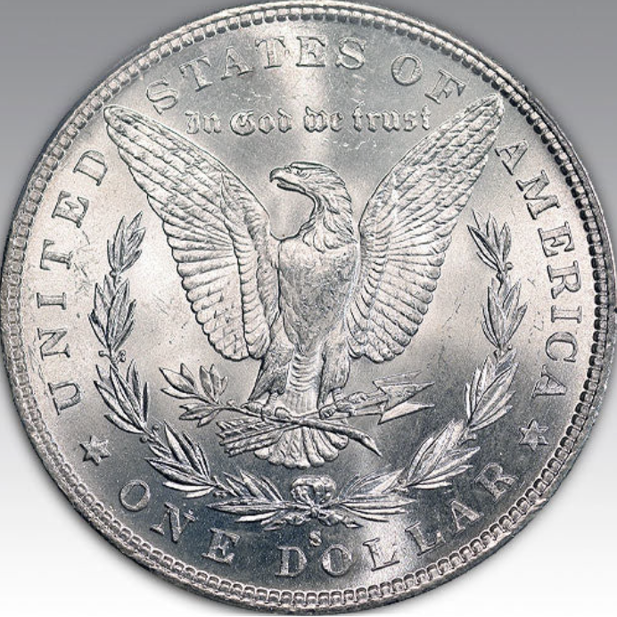 1885-S $1 Morgan Dollar MS 65