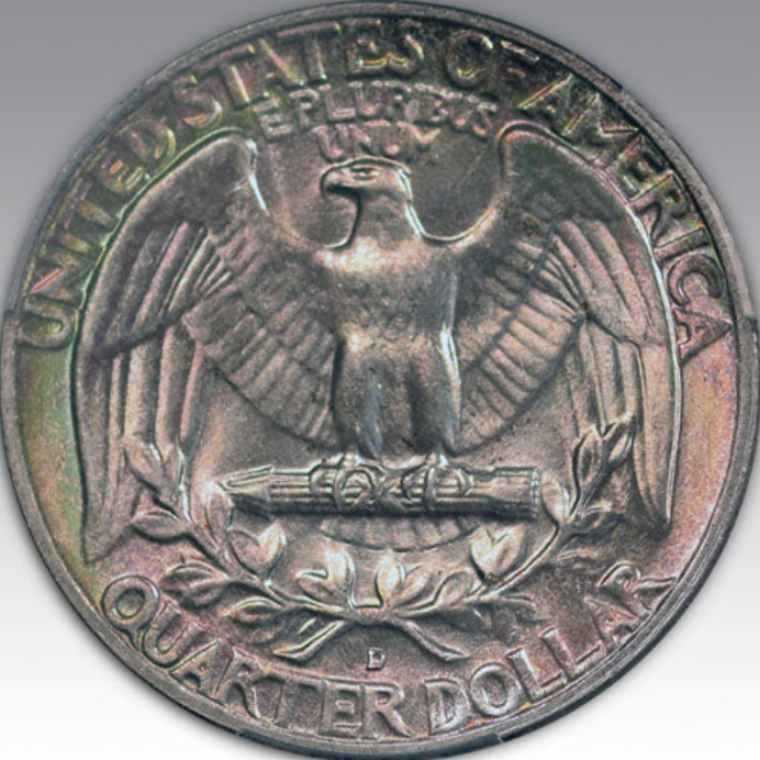 1958-D 25C  Washington Quarter MS 67+