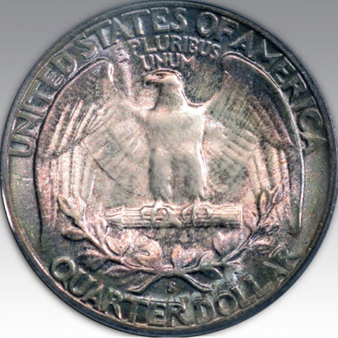 1953-S 25C Washington Quarter MS 66
