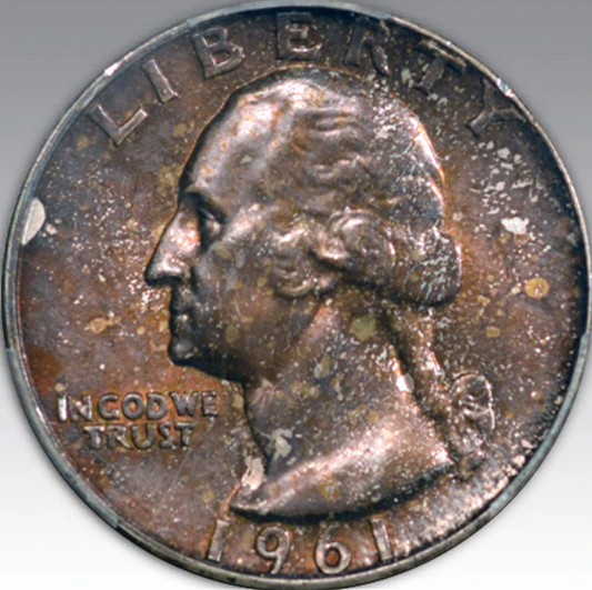 1961-D 25C Washington Quarter MS 66