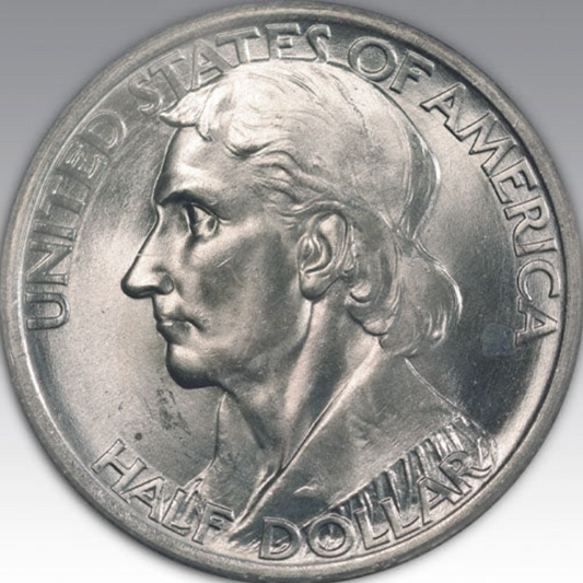 1936 50C Boone MS 65