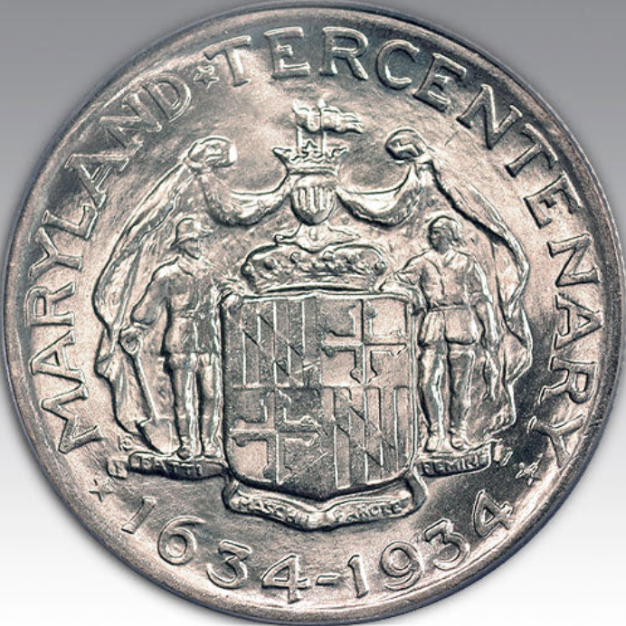 1934 50C Maryland MS 65