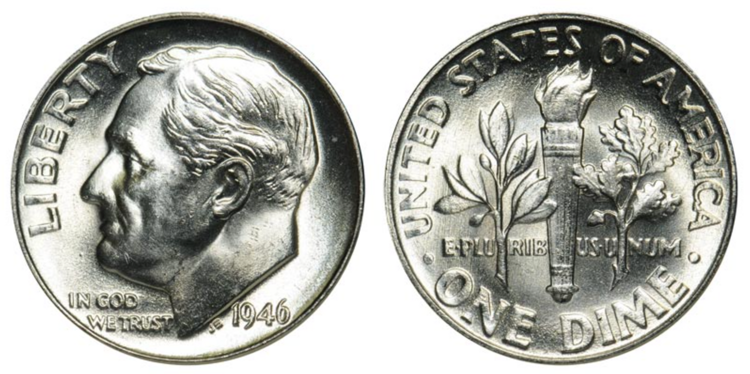 Roosevelt Dime (1946 to Present)