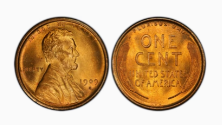 Lincoln Cent (Wheat Reverse) (1909-1958)