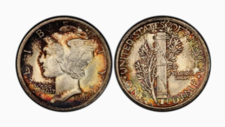 Mercury Dimes (1916-1945)