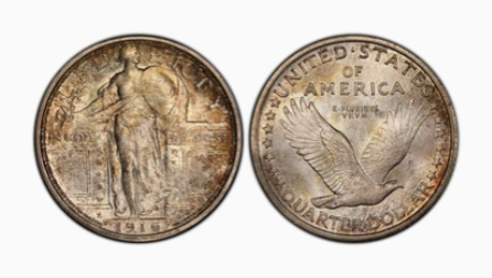 Standing Liberty Quarters (1916-1930)