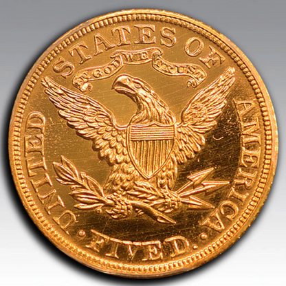 1904 $5 Liberty PR 65 CA