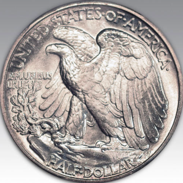 1941 50C Walking Liberty Half Dollar MS 67+