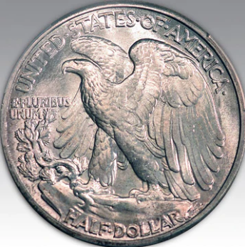 1944 50C Walking Liberty Half Dollar MS 67+