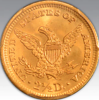 1905 $2.50 Liberty MS 67