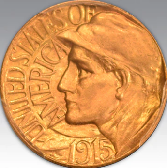 1915-S G$1 Panama-Pacific MS 66