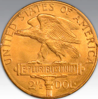 1915-S $2.50 Panama-Pacific MS 66