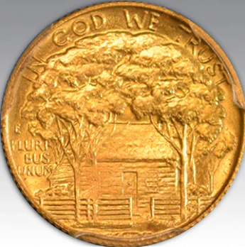 1922 G$1 Grant No Star MS 66