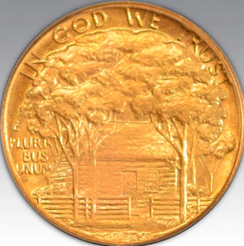 1922 G$1 Grant With Star MS 66