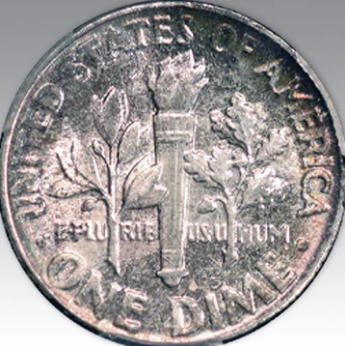 1954 10C Roosevelt Dime MS 67