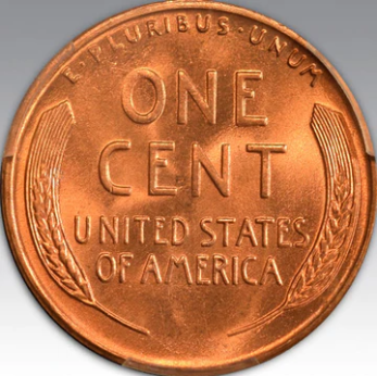 1955-S 1C Lincoln MS 66+ RD