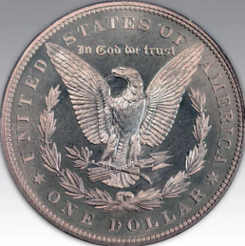 1880-CA $1 Morgan Dollar PR 65