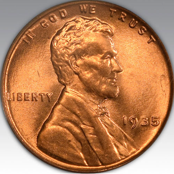 1935 1C Lincoln, MS 67 RD