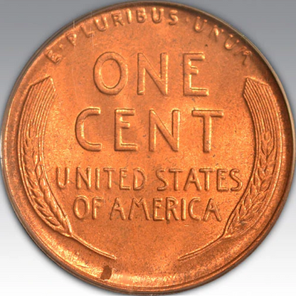 1934-D 1C Lincoln, MS 65 RD