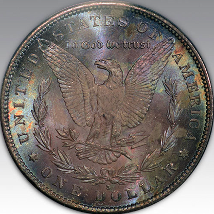 1891-S $1 Morgan Dollar MS 66