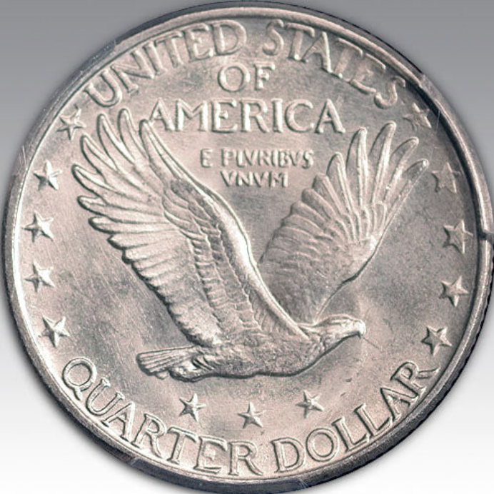 1927-D 25C Standing Liberty MS 66 FH
