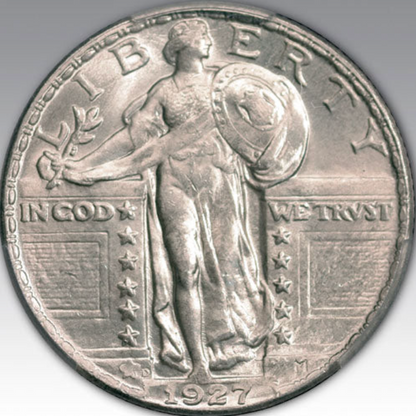 1927-D 25C Standing Liberty MS 66 FH
