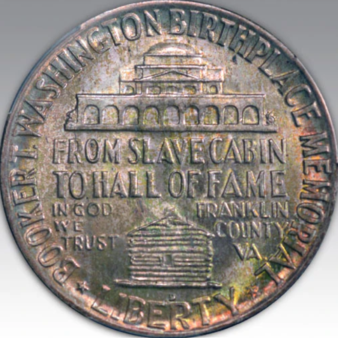 1946-D 50C Booker T. Washington MS 67+