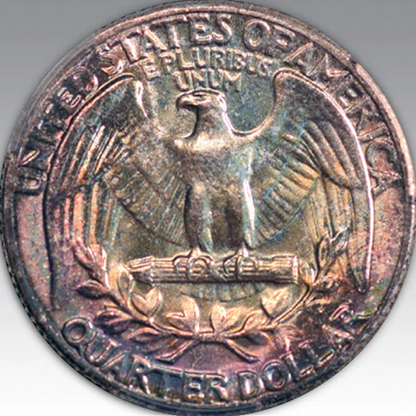 1958 25C Washington Quarter MS 67