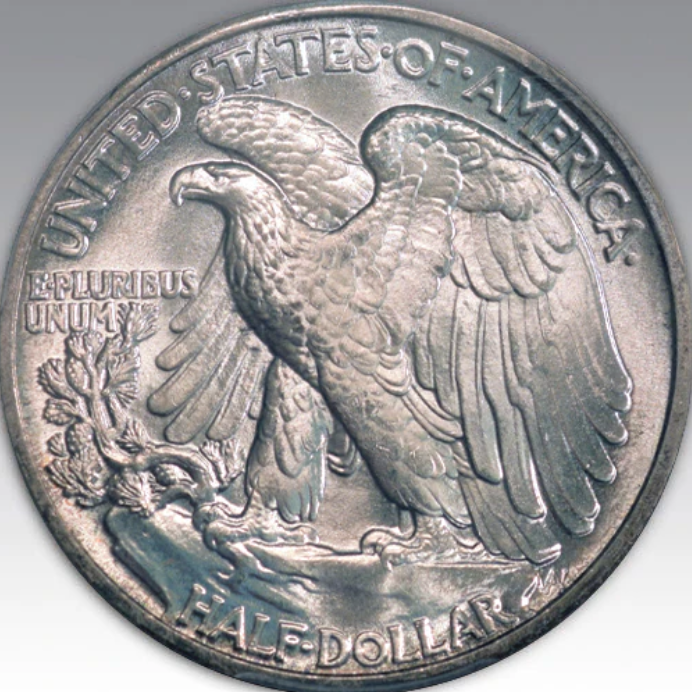 1941 50C Walking Liberty Half Dollar MS 65