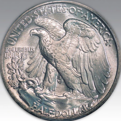 1941 50C Walking Liberty Half Dollar MS 65