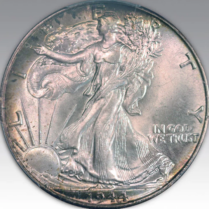 1944 50C Walking Liberty Half Dollar MS 67+
