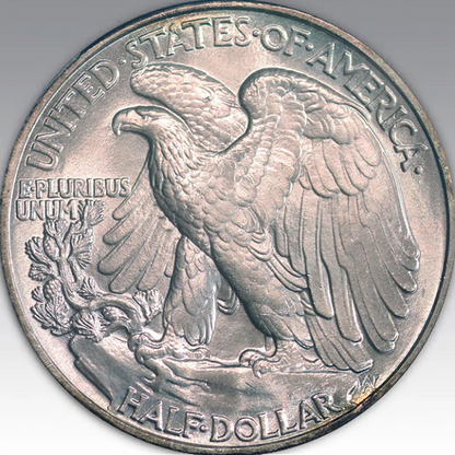 1944 50C Walking Liberty Half Dollar MS 67+