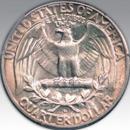 1961-D 25C Washington Quarter MS 66