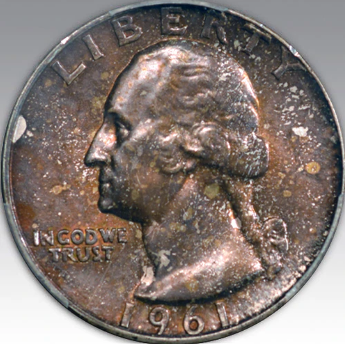 1961-D 25C Washington Quarter MS 66