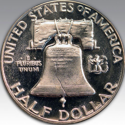 1953 50C Franklin Half Dollar PR 68 CA